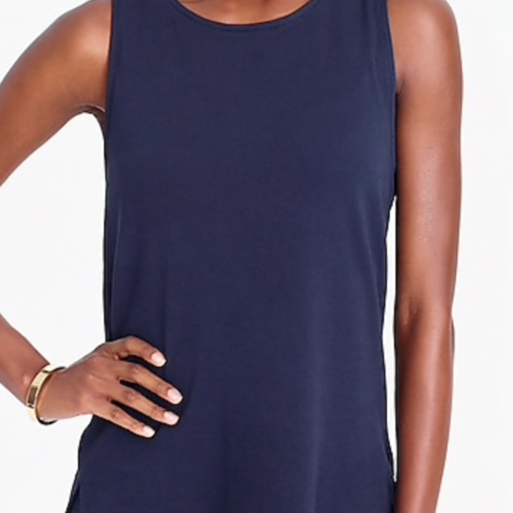 JCrew tie back tank top